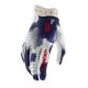 Gants moto cross 100% Itrack 2 - Bleu Blanc