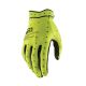 Gants moto cross 100% Ridefit 2 - Jaune Fluo