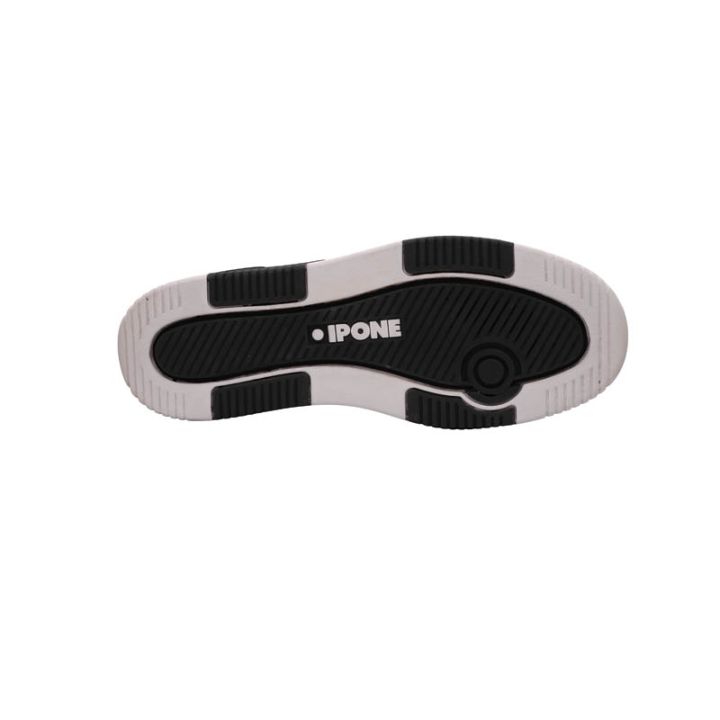 Baskets moto Ipone KT01-S - Blanc Noir