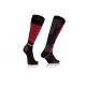 Chaussettes Motocross Acerbis IMPACT - NOIR et ROUGE