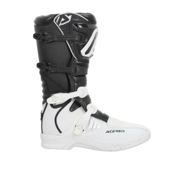 Bottes motocross Acerbis X-TEAM - BLANC et NOIR