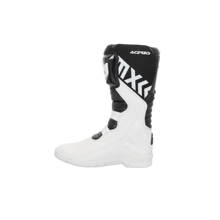 Bottes motocross Acerbis X-TEAM - BLANC et NOIR