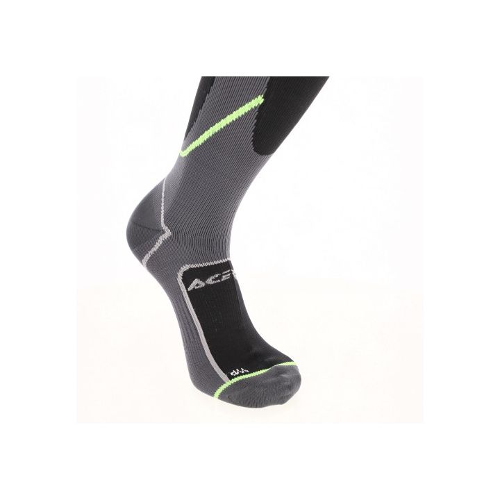 Chaussettes moto étanches Acerbis NO-WET - NOIR et JAUNE