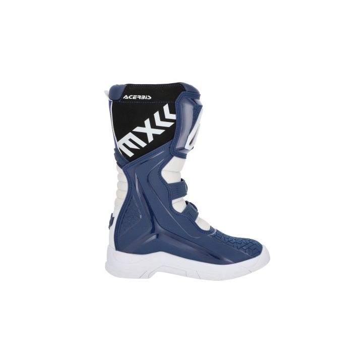 Bottes motocross enfant Acerbis X-TEAM - BLEU et BLANC