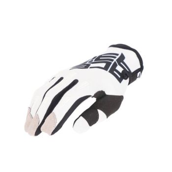 Gants motocross enfant homologués CE Acerbis MX X-K - BLANC