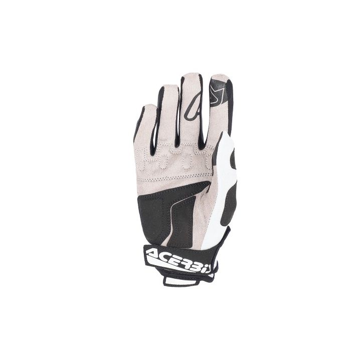 Gants motocross enfant homologués CE Acerbis MX X-K - BLANC