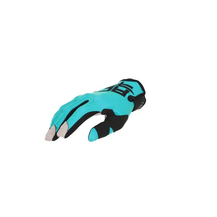 Gants motocross enfant homologués CE Acerbis MX X-K - VERT PETROLE