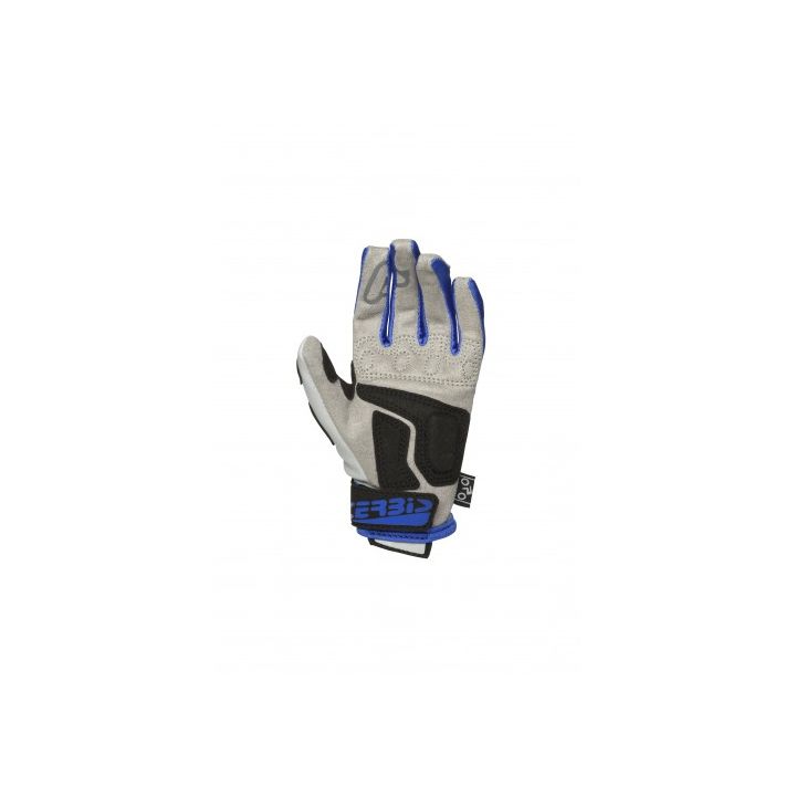 Gants motocross enfant homologués CE Acerbis MX X-K - BLEU et GRIS