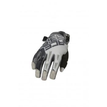 Gants motocross enfant homologués CE Acerbis MX X-K - GRIS et GRIS FONCÉ