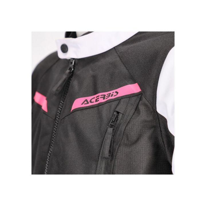 Veste femme Acerbis X-STREET - NOIR et ROSE