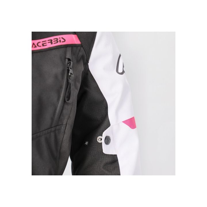 Veste femme Acerbis X-STREET - NOIR et ROSE