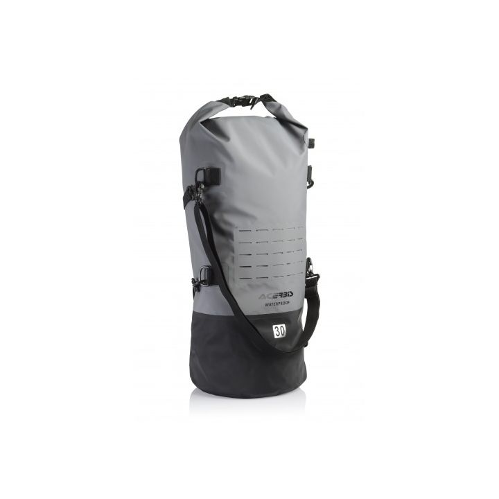 Sac étanche vertical Acerbis X-WATER 30L - NOIR et GRIS