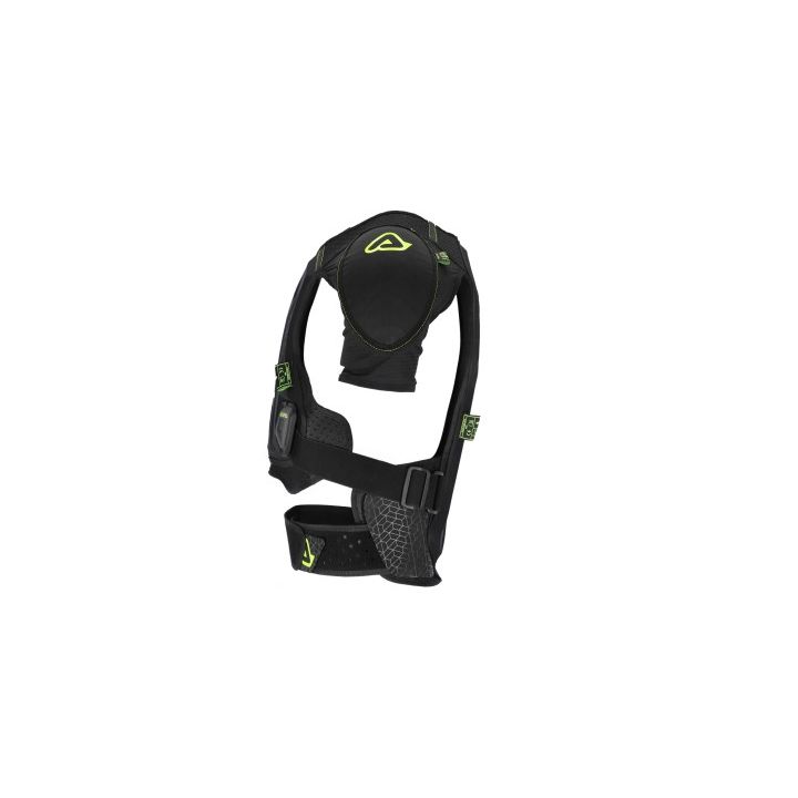 Gilet de protection Acerbis DNA SH - NOIR et JAUNE