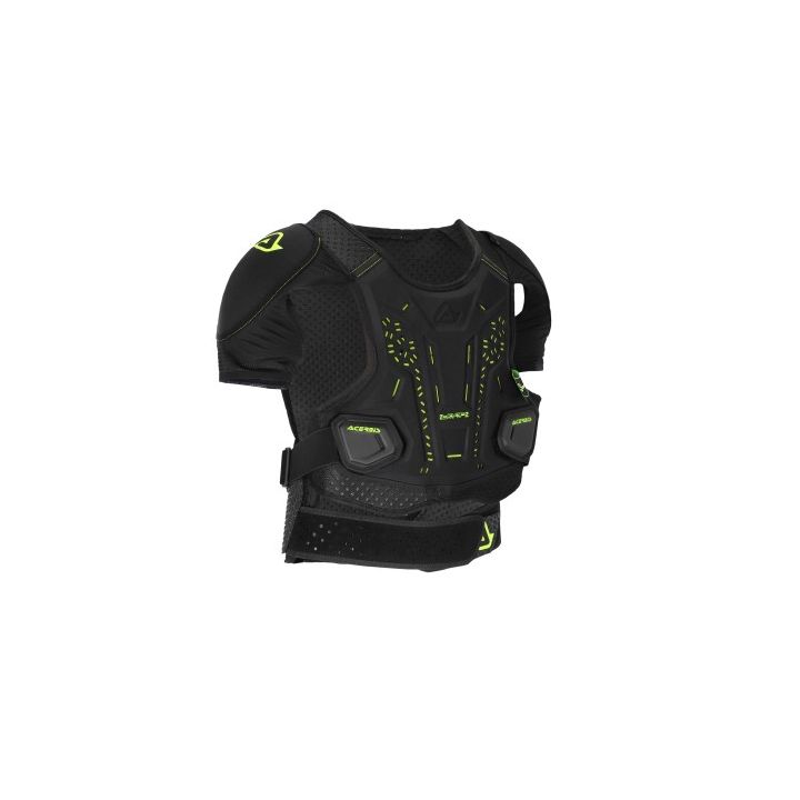 Gilet de protection Acerbis DNA SH - NOIR et JAUNE