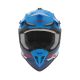 Casque moto cross Acerbis LINEAR - BLEU et ROUGE