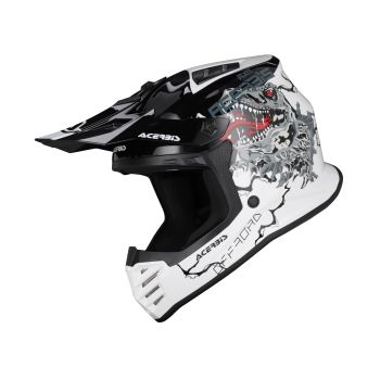 Casque cross enfant Acerbis PROFILE - BLANC et NOIR