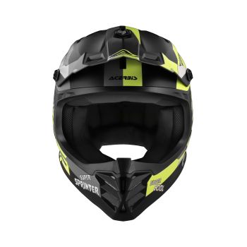 Casque cross enfant Acerbis PROFILE - NOIR et JAUNE FLUO