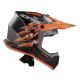 Casque cross enfant Acerbis PROFILE - NOIR et ORANGE FLUO