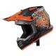 Casque cross enfant Acerbis PROFILE - NOIR et ORANGE FLUO