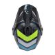 Casque enfant moto trail Acerbis RIDER - NOIR et JAUNE FLUO