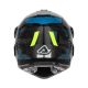 Casque enfant moto trail Acerbis RIDER - NOIR et JAUNE FLUO