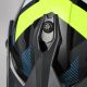 Casque enfant moto trail Acerbis RIDER - NOIR et JAUNE FLUO