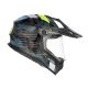 Casque enfant moto trail Acerbis RIDER - NOIR et JAUNE FLUO
