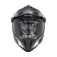 Casque enfant moto trail Acerbis RIDER - NOIR et JAUNE FLUO