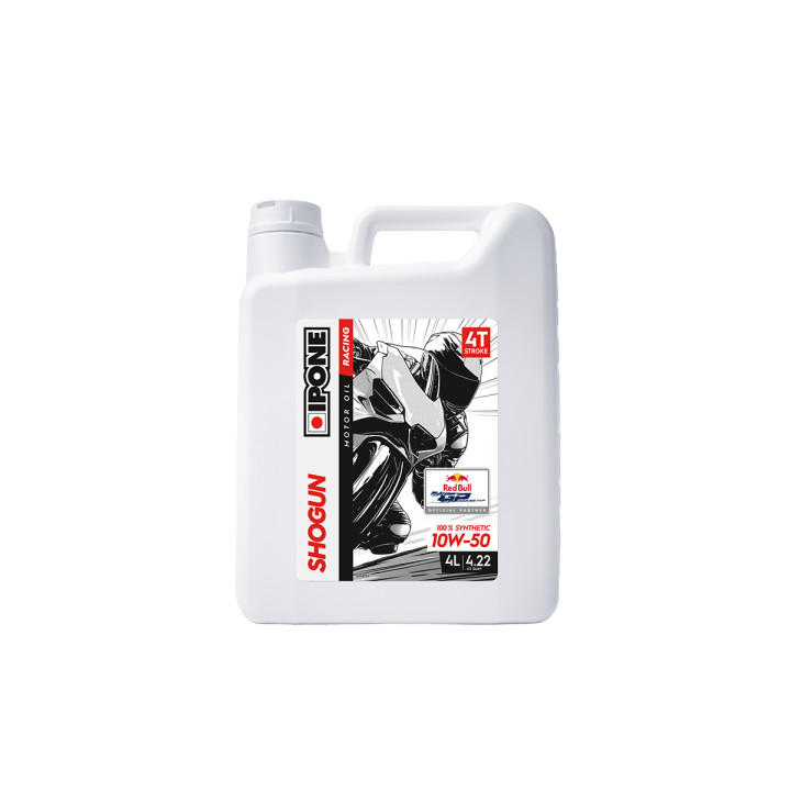 IPONE - Huile moteur 4T SHOGUN 10W50 4 Litres