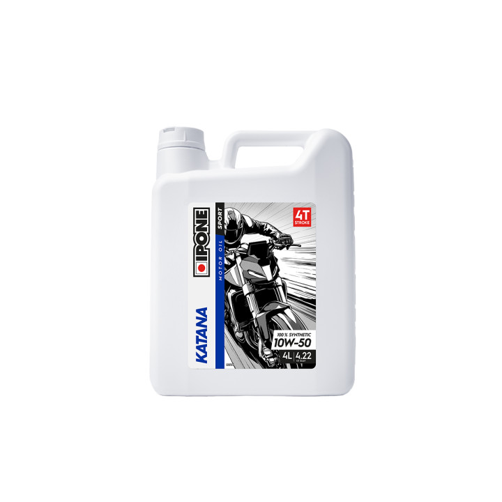 IPONE - Huile moteur 4T 10W50 Katana 4 Litres