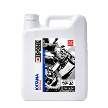 IPONE - Huile moteur 4T 10W50 Katana Off Road 4 Litres