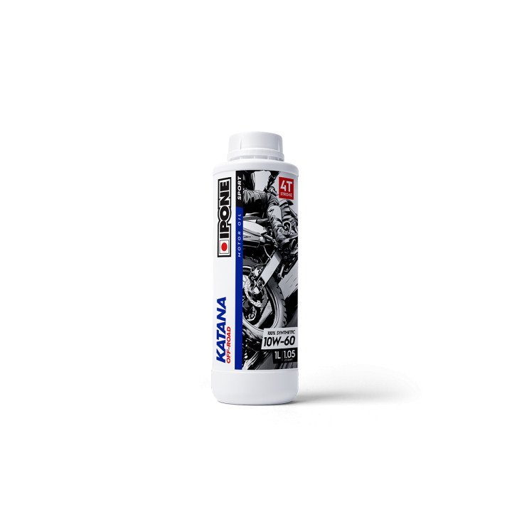 IPONE - Huile moteur 4T 10W60 Katana Off Road 1 Litre