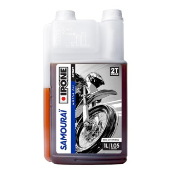 IPONE - Huile moteur 2T Samourai Racing 1 Litre