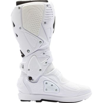 Bottes moto tout terrain Sidi Crossfire 3 SRS Blanc Noir
