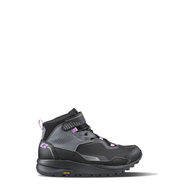 Baskets moto femme Gaerne G Nexo Aquatech Lady - Noir Lilas