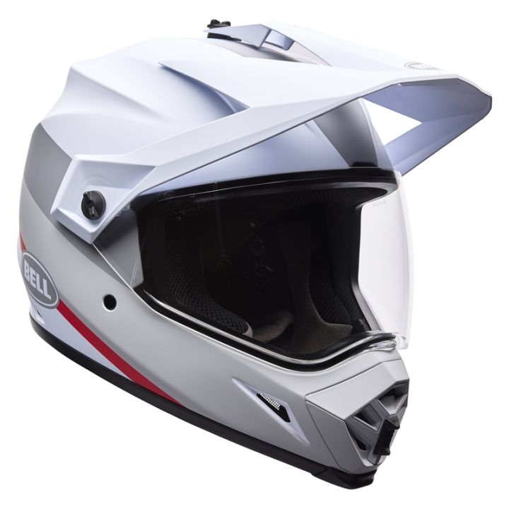Casque cross Bell MX-9 Adventure Mips Trail - Blanc