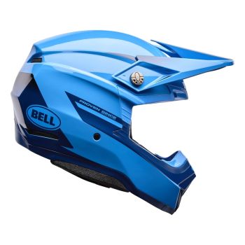 Casque cross Bell Moto-10 Mips Fade - Bleu