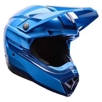 Casque cross Bell Moto-10 Mips Fade - Bleu