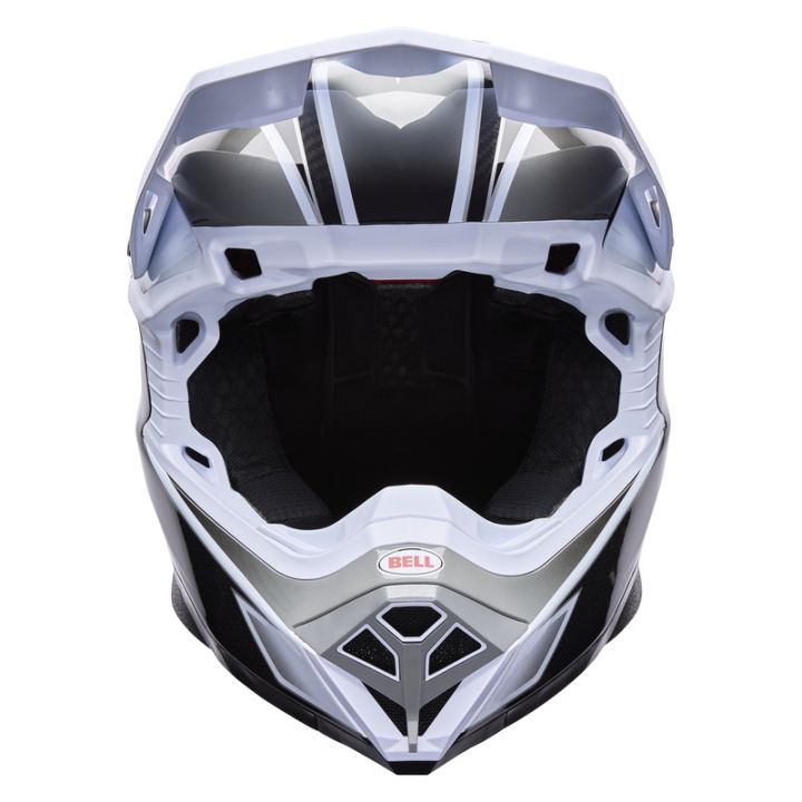 Casque cross Bell Moto-10 Spherical Grid - Gris