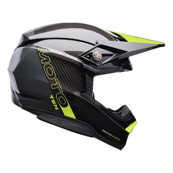 Casque cross Bell Moto-10 Spherical Strike - Jaune