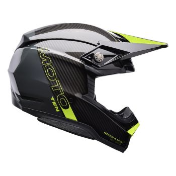 Casque cross Bell Moto-10 Spherical Strike - Jaune