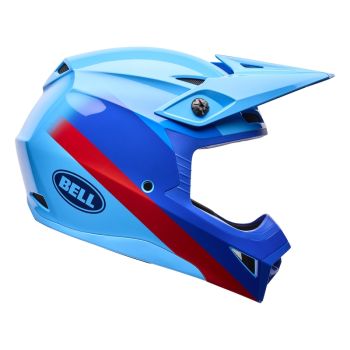 Casque cross Bell MX-10 Mips Aviator - Bleu