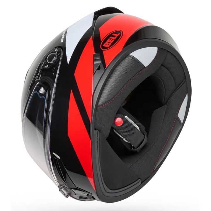 Casque moto intégral Bell Lithium Mips Tech - Rouge