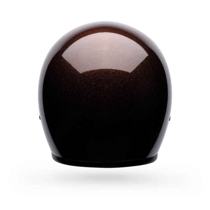 Casque moto jet Bell Custom 500 Flake - Marron