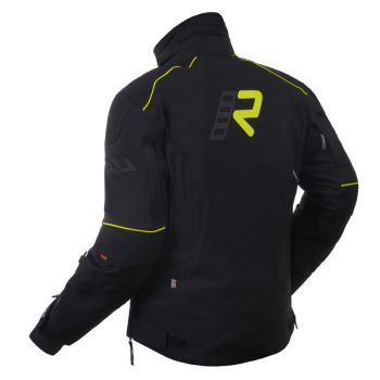 Veste moto touring Rukka FLEXO-R Noir Jaune