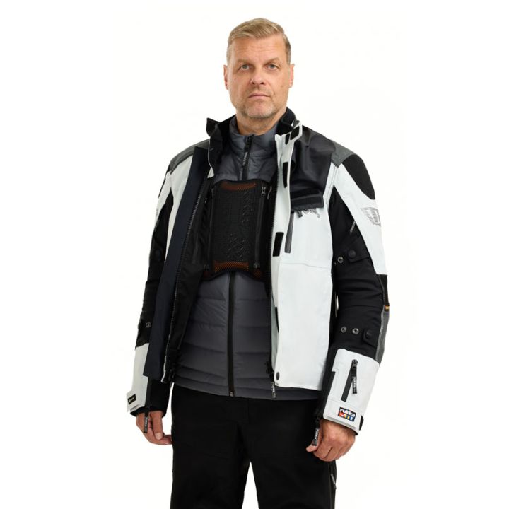 Veste moto touring Rukka FLEXO-R Gris