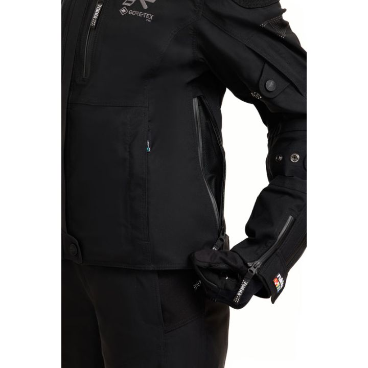 Veste moto touring femme Rukka FLEXORINA Noir