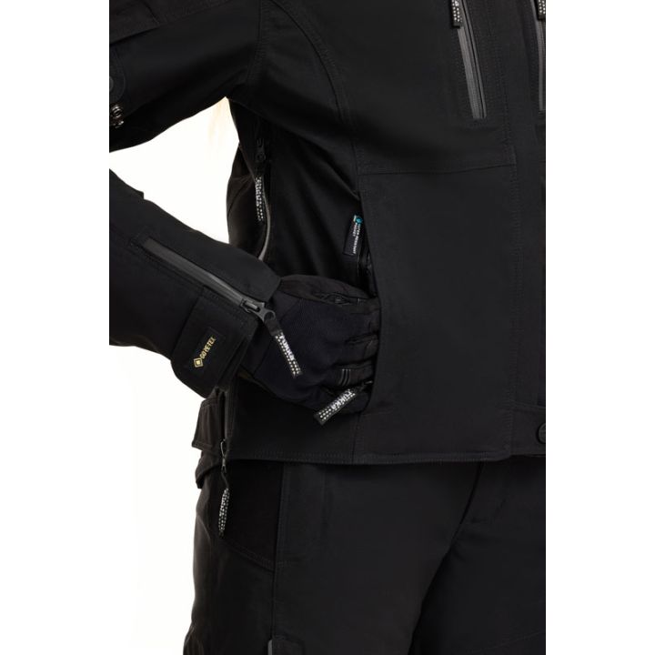 Veste moto touring femme Rukka FLEXORINA Noir