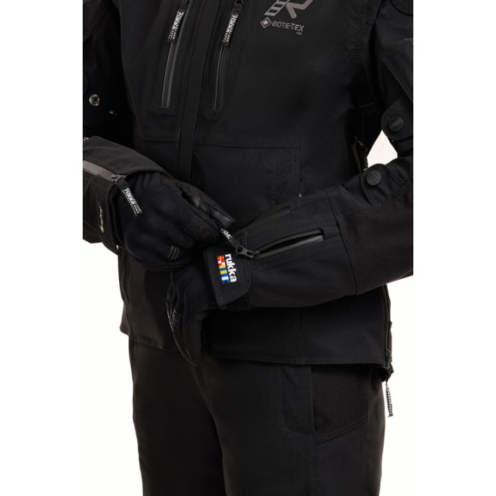 Veste moto touring femme Rukka FLEXORINA Noir