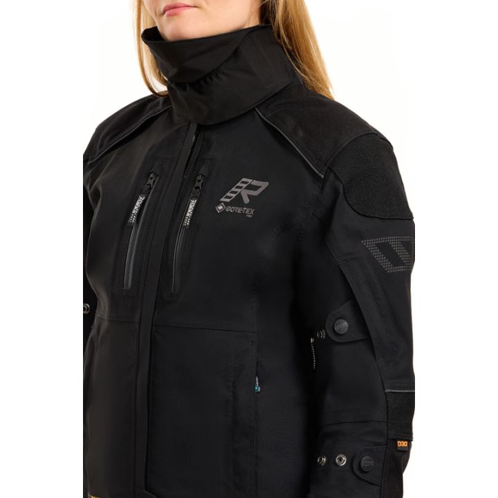 Veste moto touring femme Rukka FLEXORINA Noir